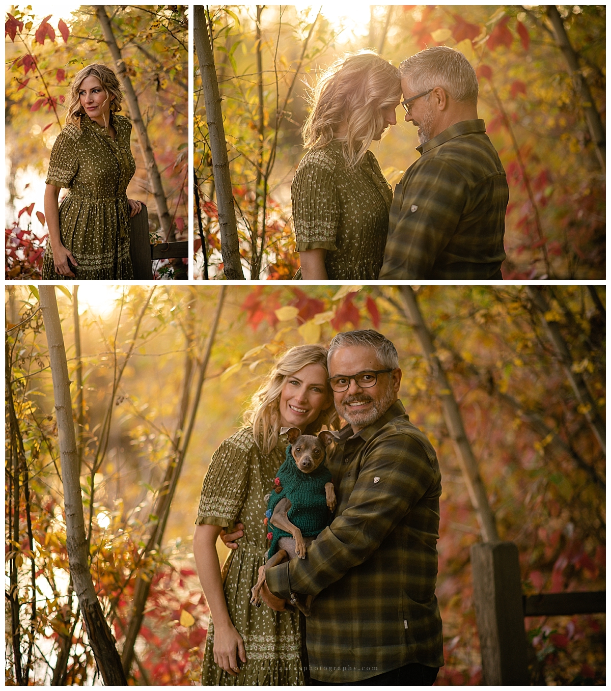 boise family session charcuterie board fall photos dog photos love couples